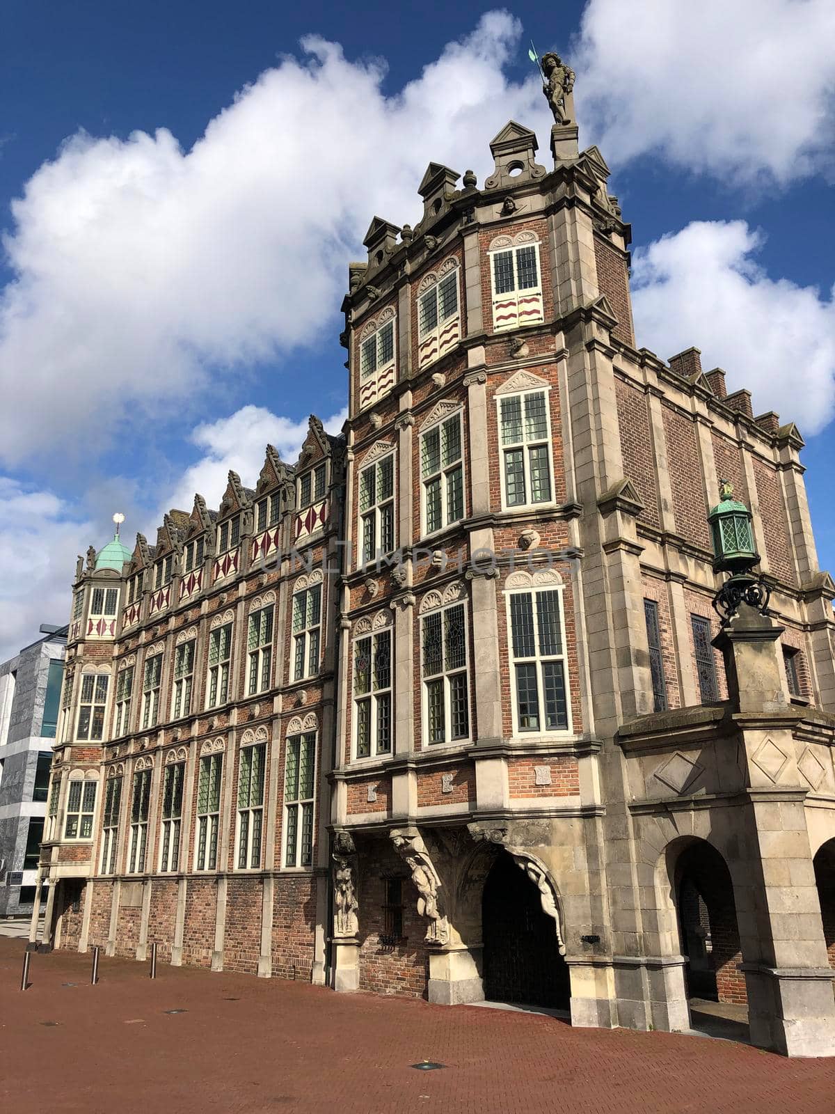 City hall of Arnhem in Gelderland by traveltelly