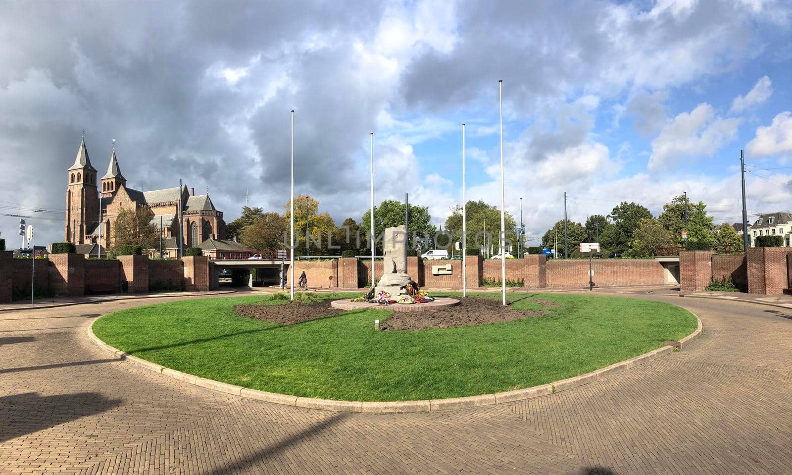 Airborne monument in Arnhem, The Netherlands by traveltelly