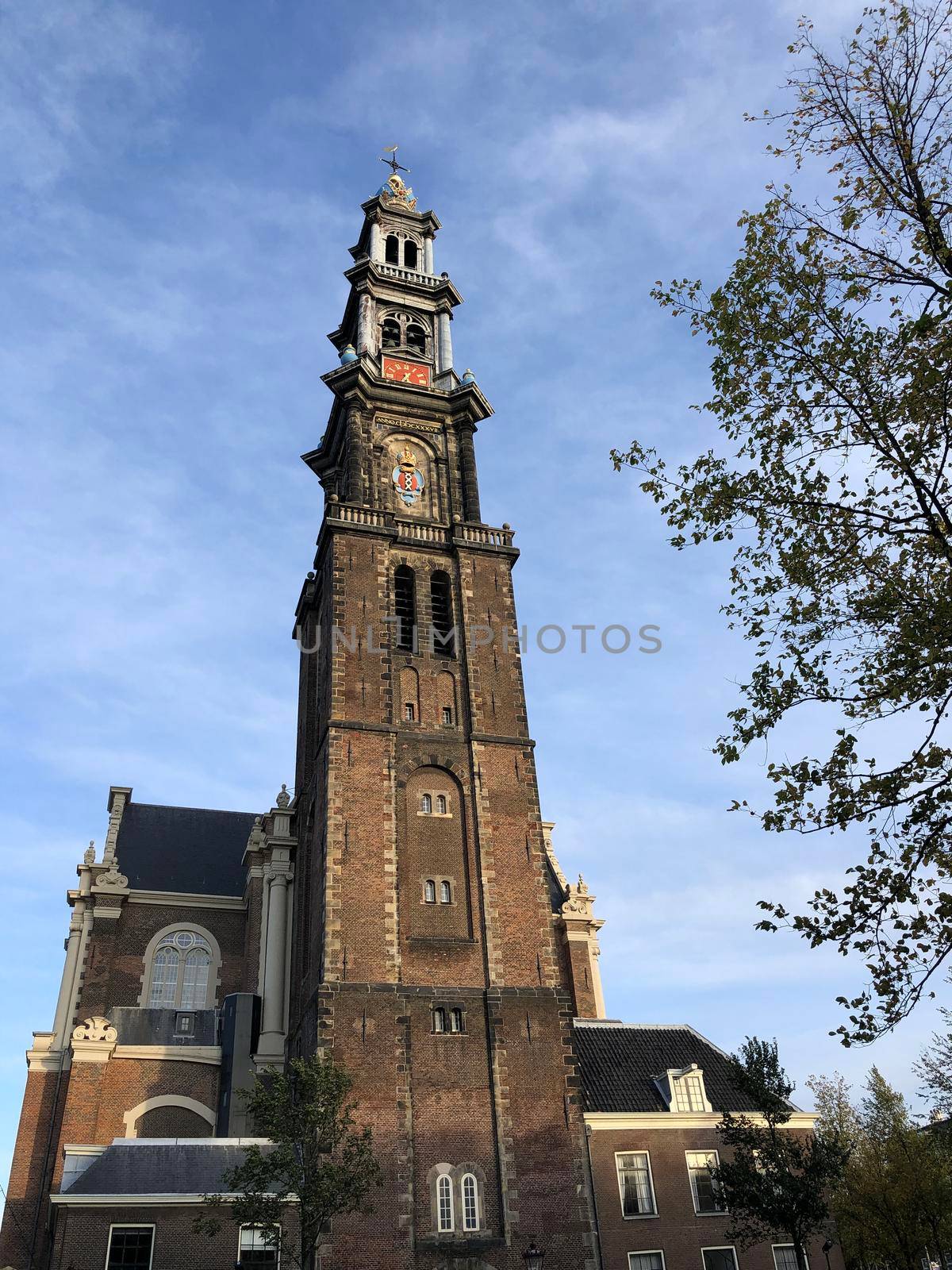 Westertoren in Amsterdam, The Netherlands