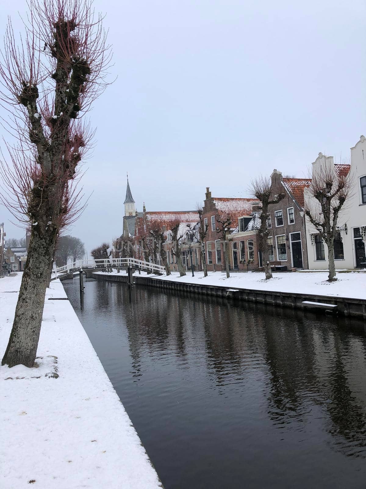 Canal in Sloten during winter