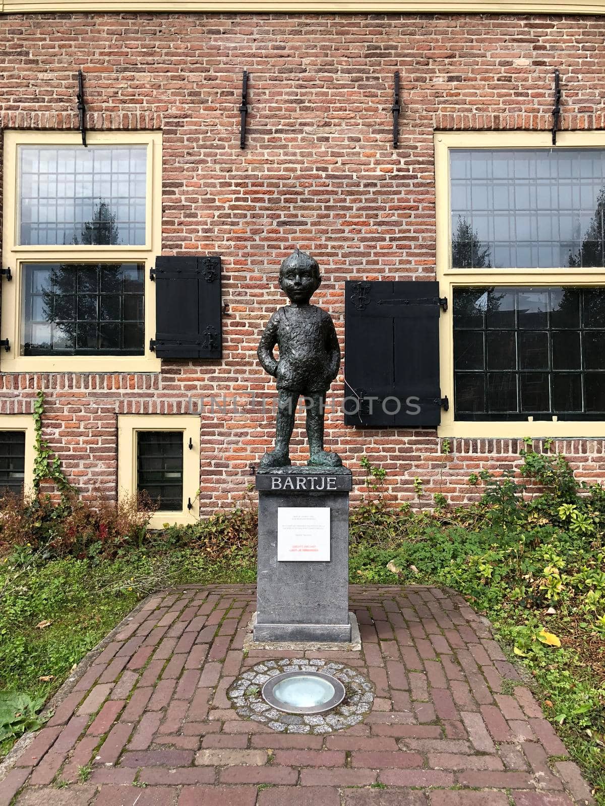 Statue from Bartje in Assen, Drenthe The Netherlands