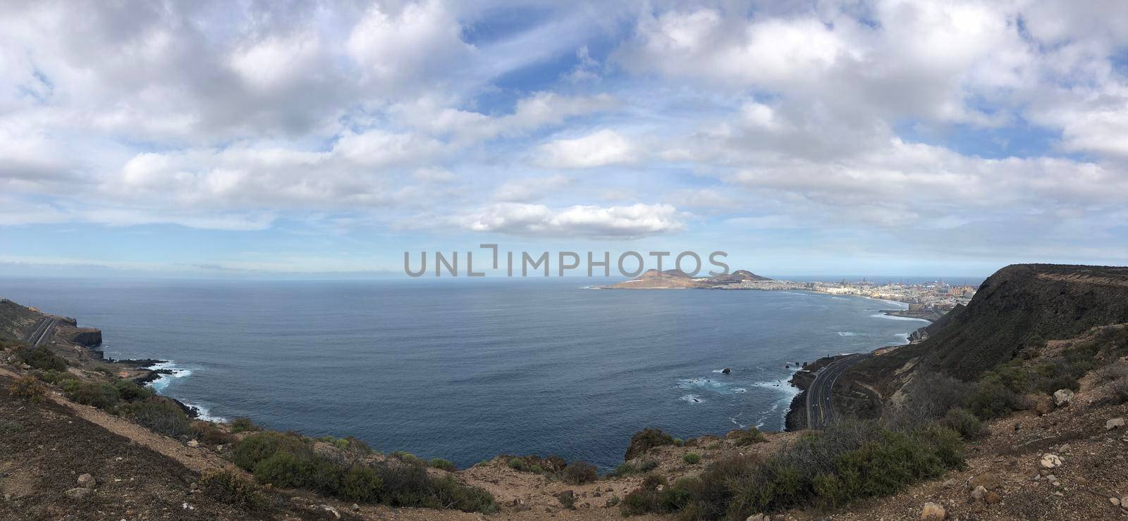 Scenery around Las Palmas on the island Gran Canaria