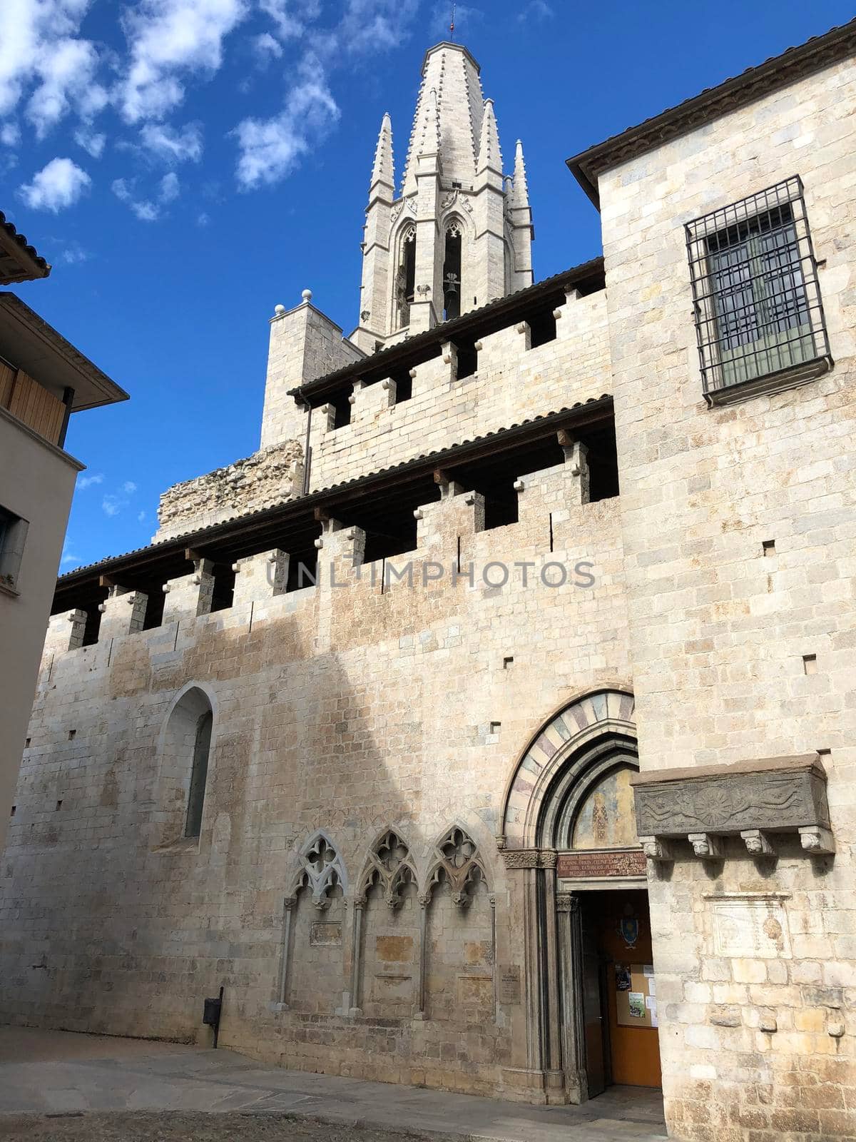 Basilica de Sant Feliu in Girona Spain