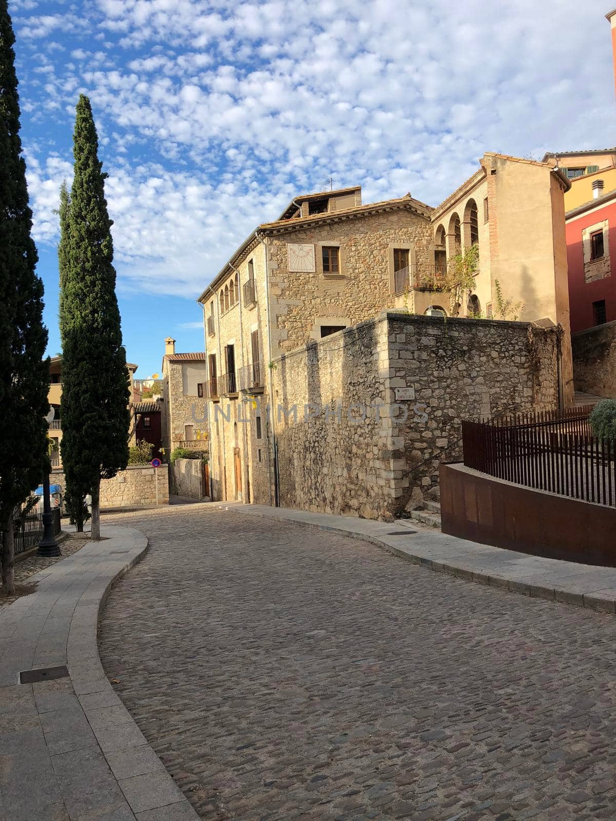 Old town of Girona Spain