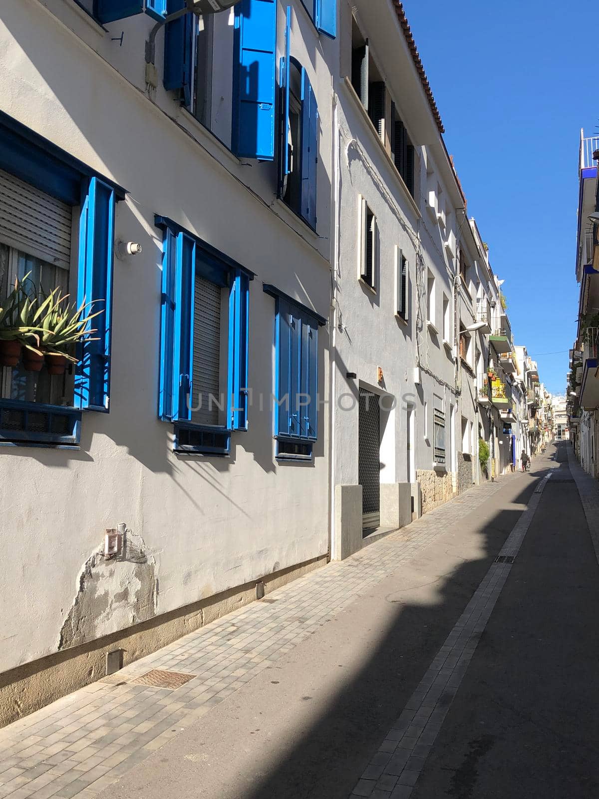 Street in Sitges, Spain