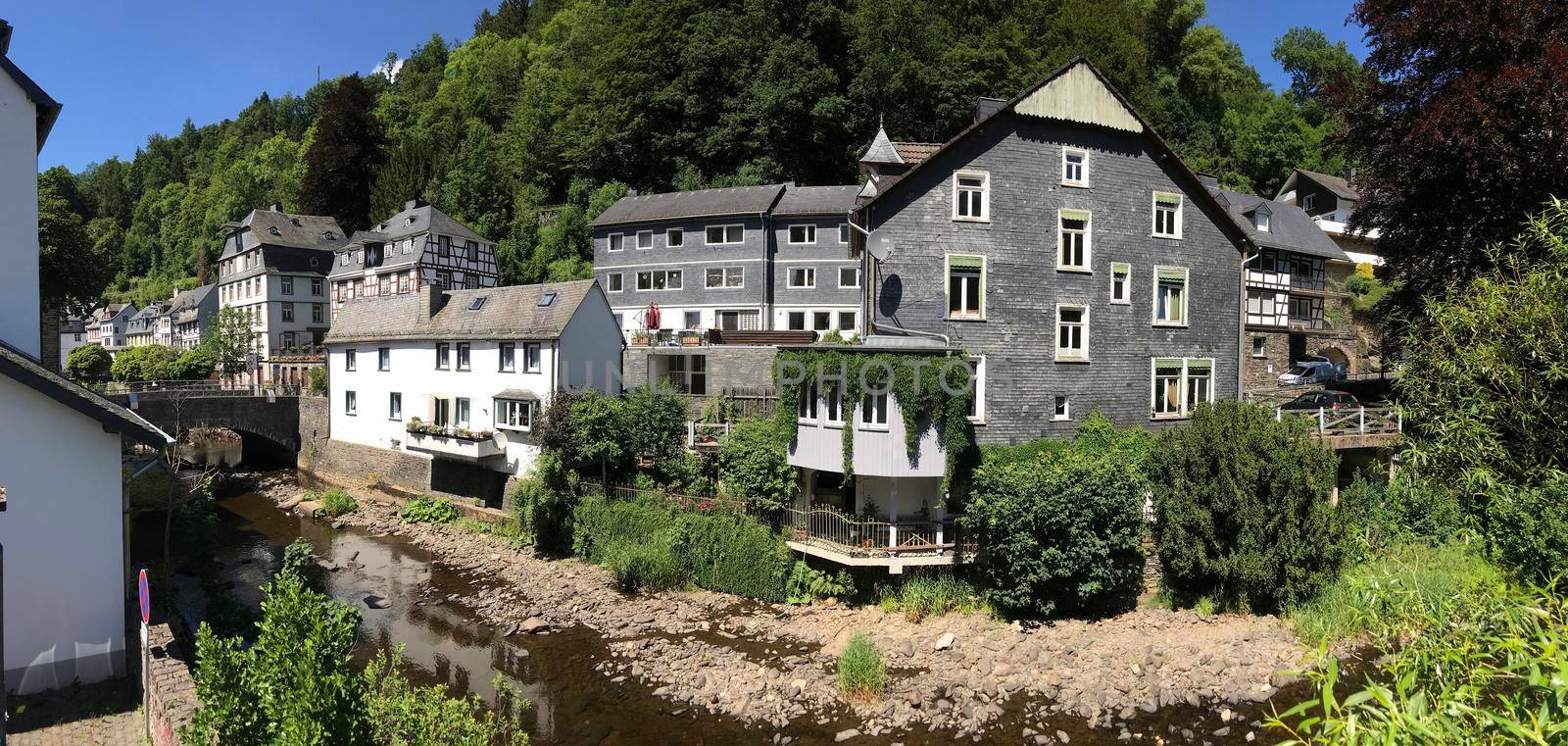 Panorama from Monschau Germany