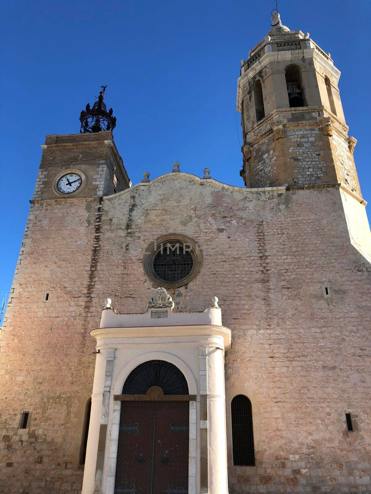 The Church of Sant Bartomeu & Santa Tecla in Sitges, Spain