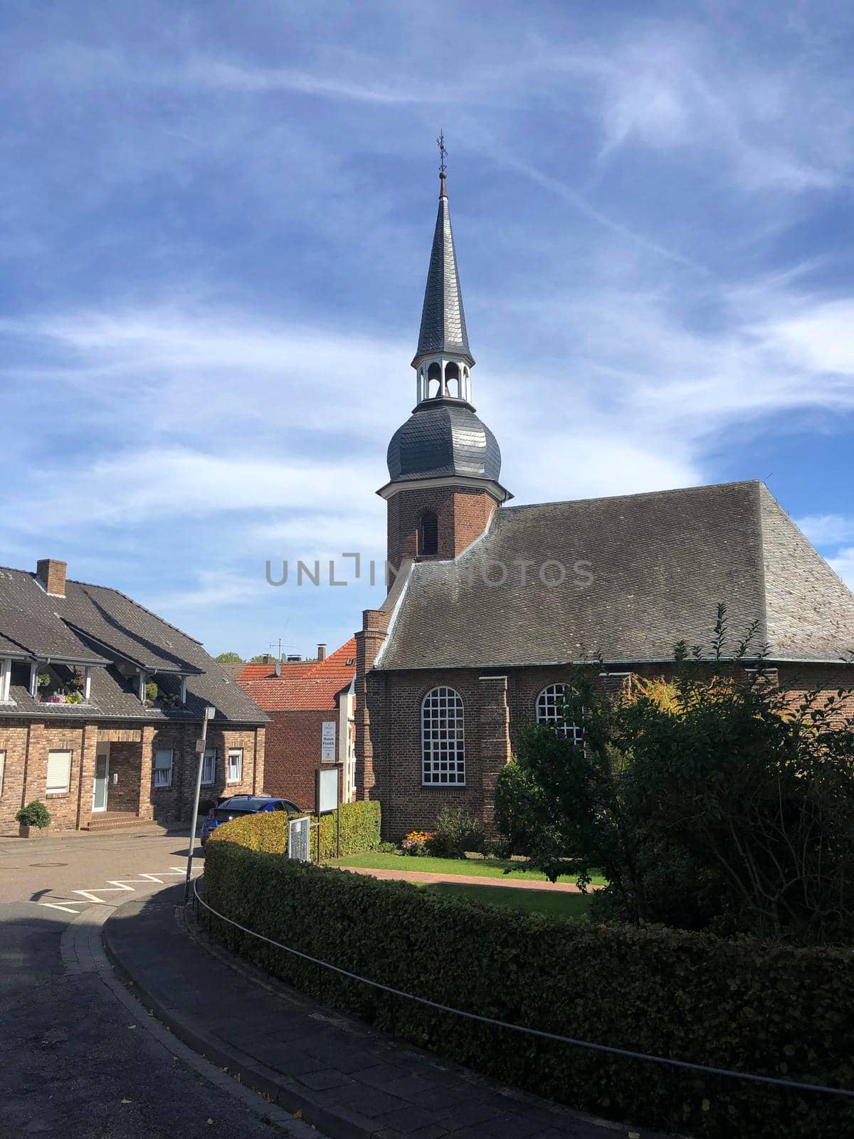 Town church Bislich in Germany by traveltelly