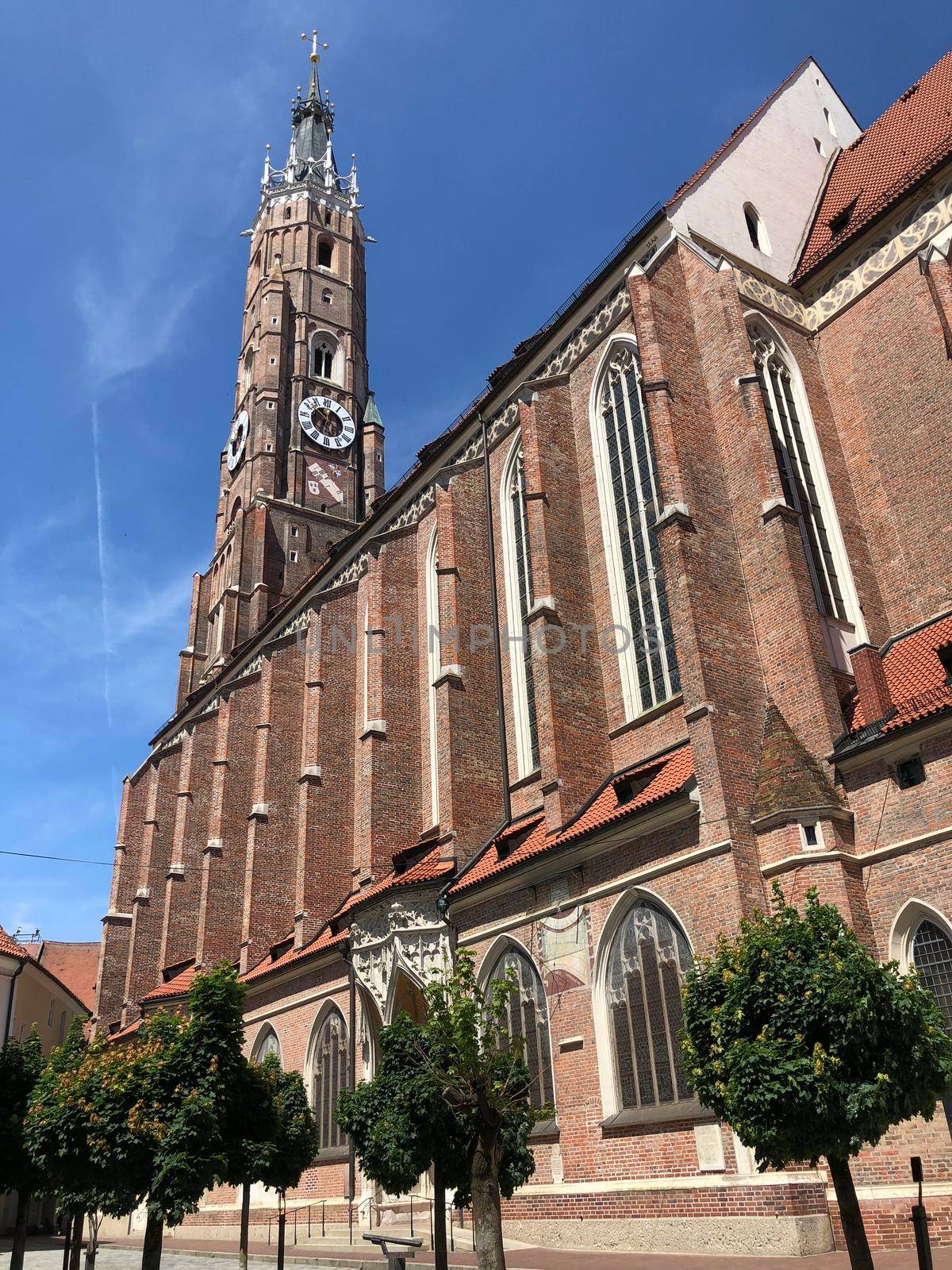 St. Martin's Church in Landshut  by traveltelly