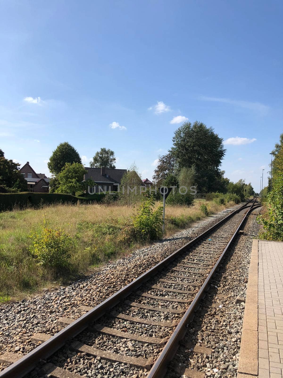 Railway in Weener Germany