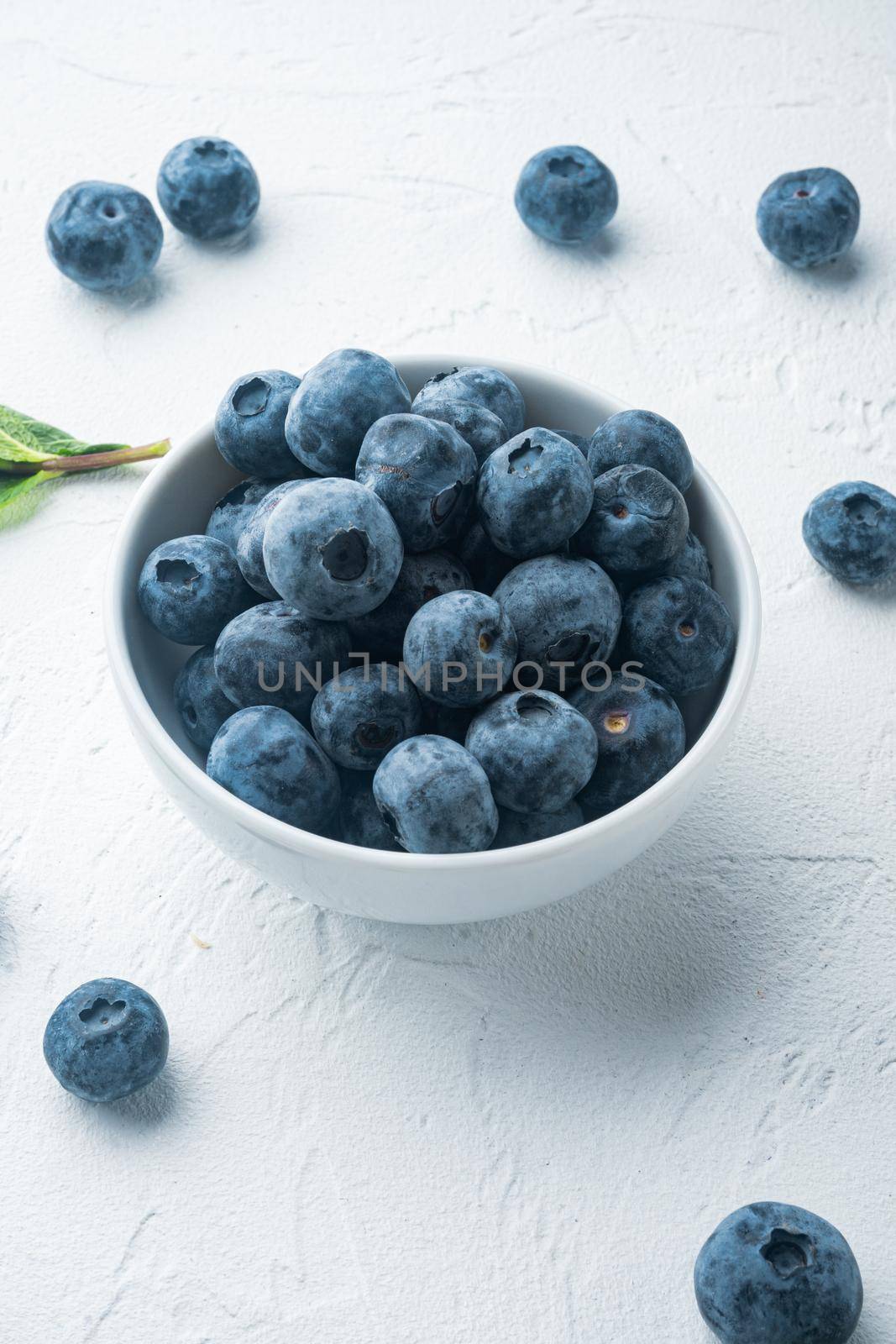 Fresh summer berrie, on white background