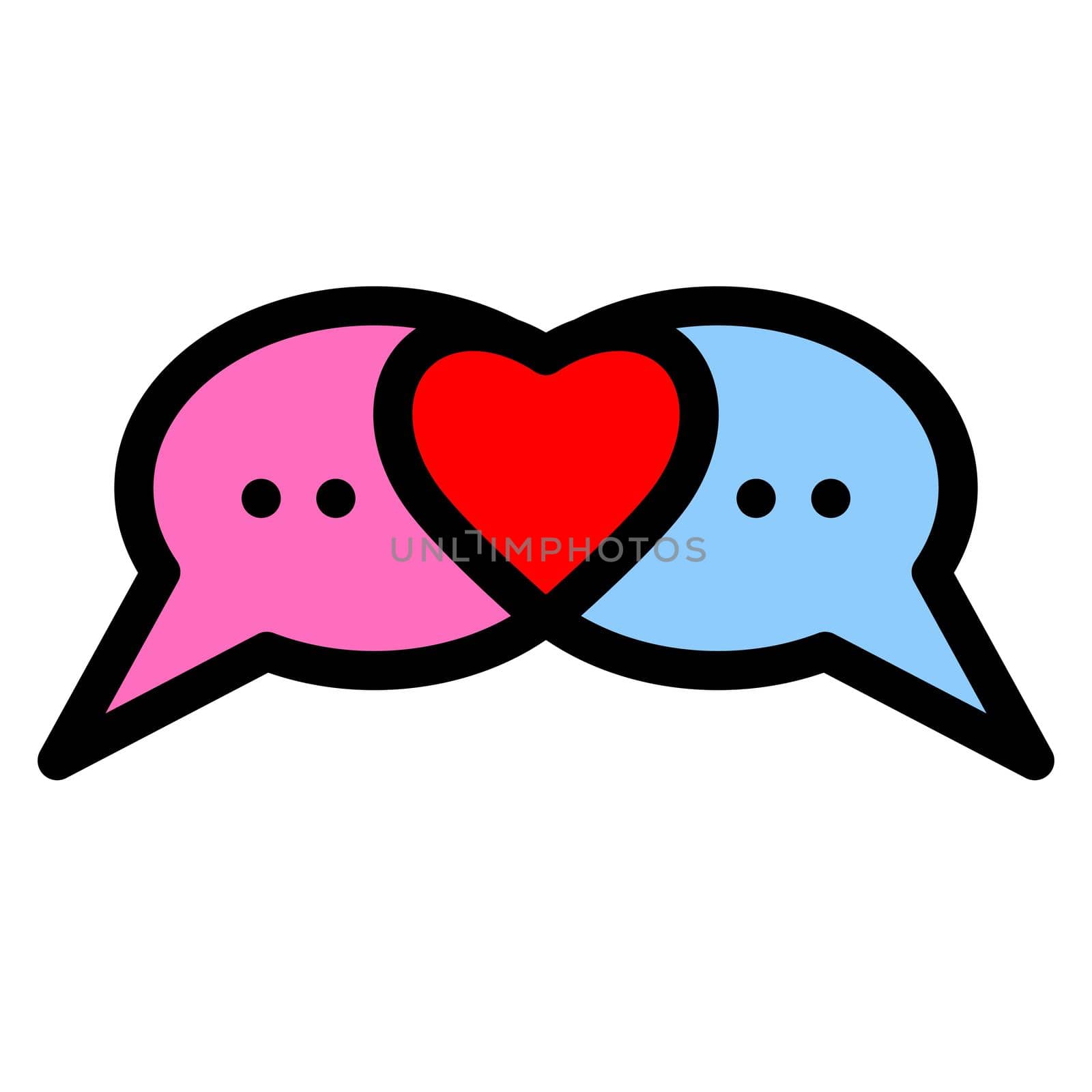love chat sign by olegtoka