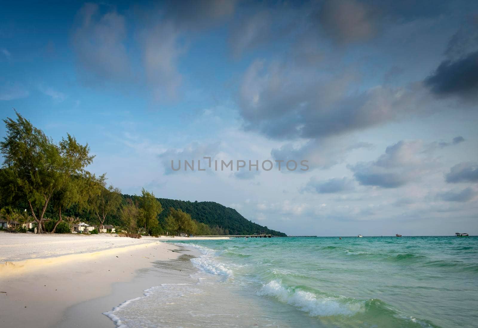 long beach in tropical paradise koh rong island cambodia by jackmalipan