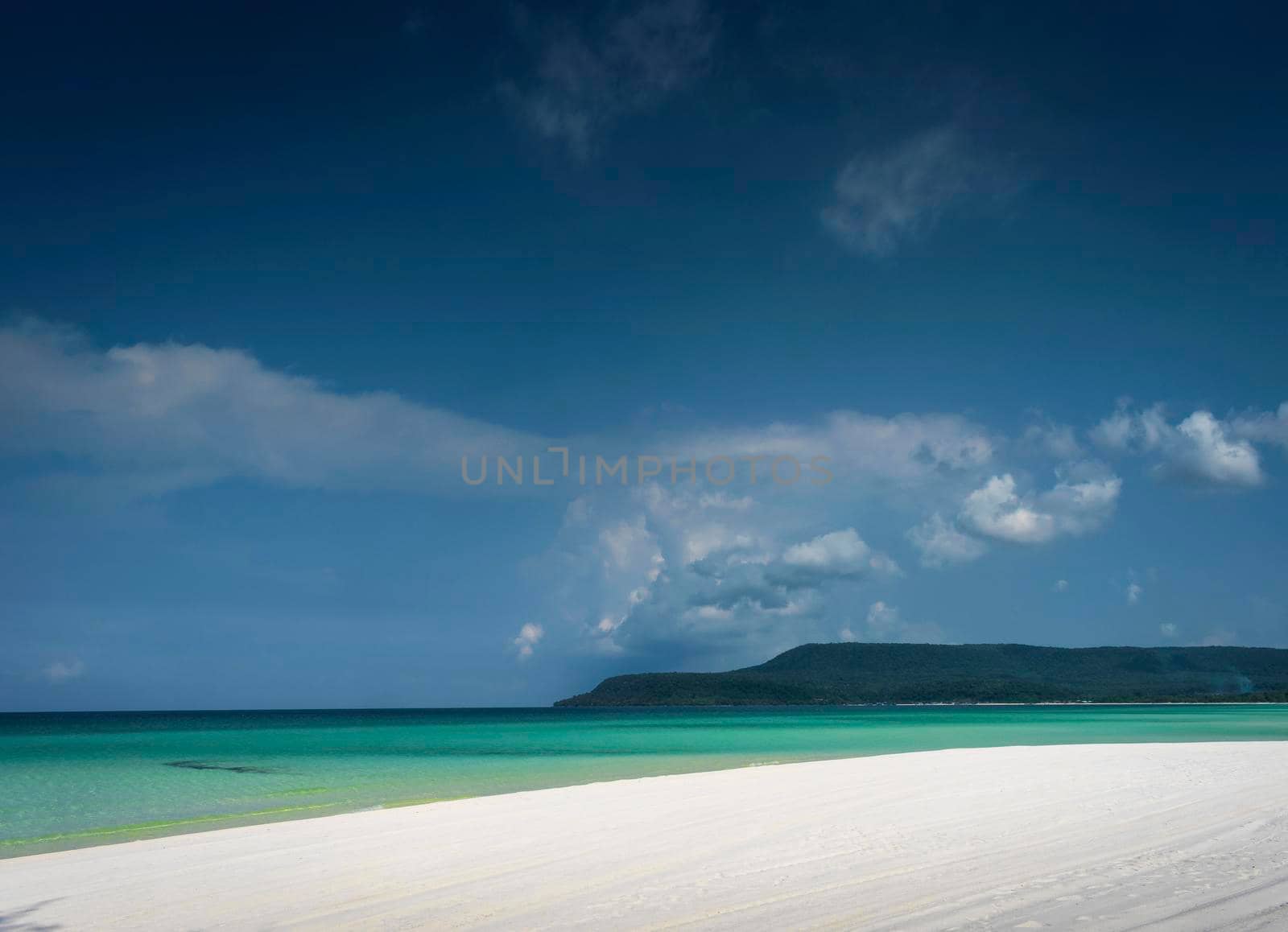 long beach in tropical paradise koh rong island cambodia by jackmalipan