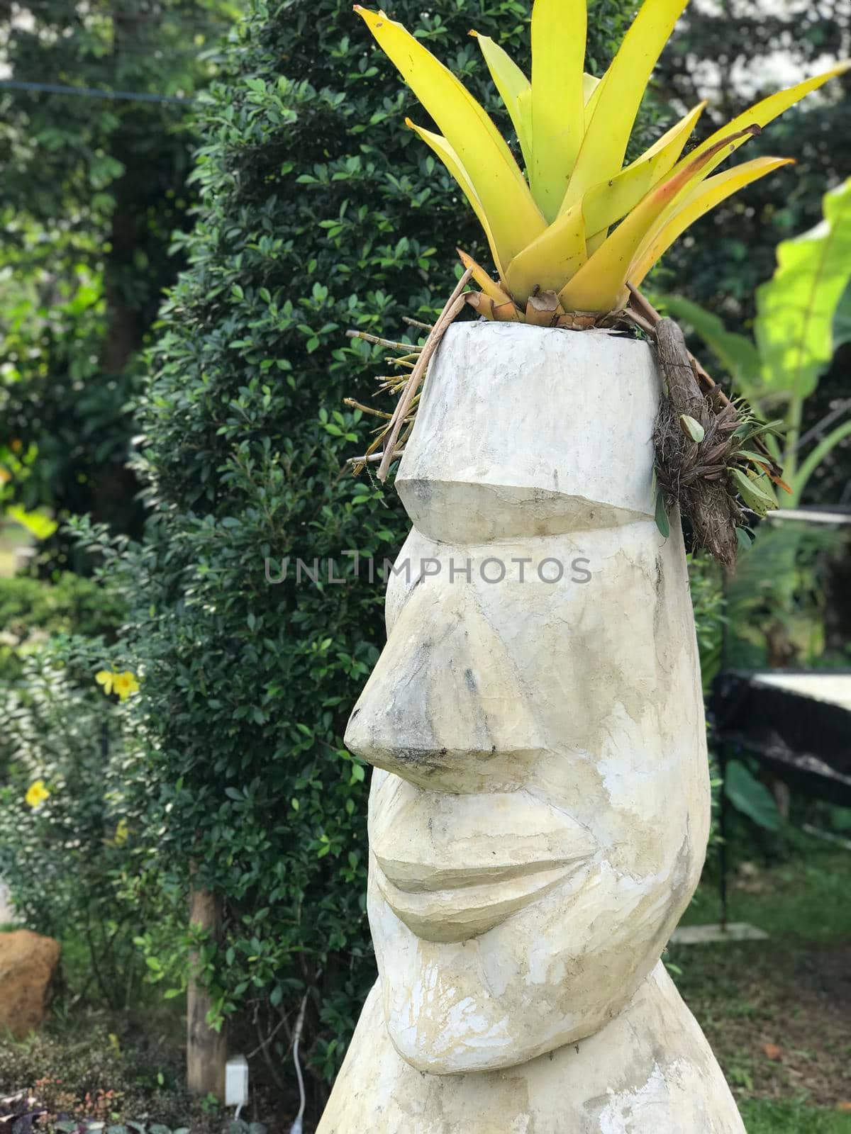 Statue at hotel chill on Koh Chang Thailand