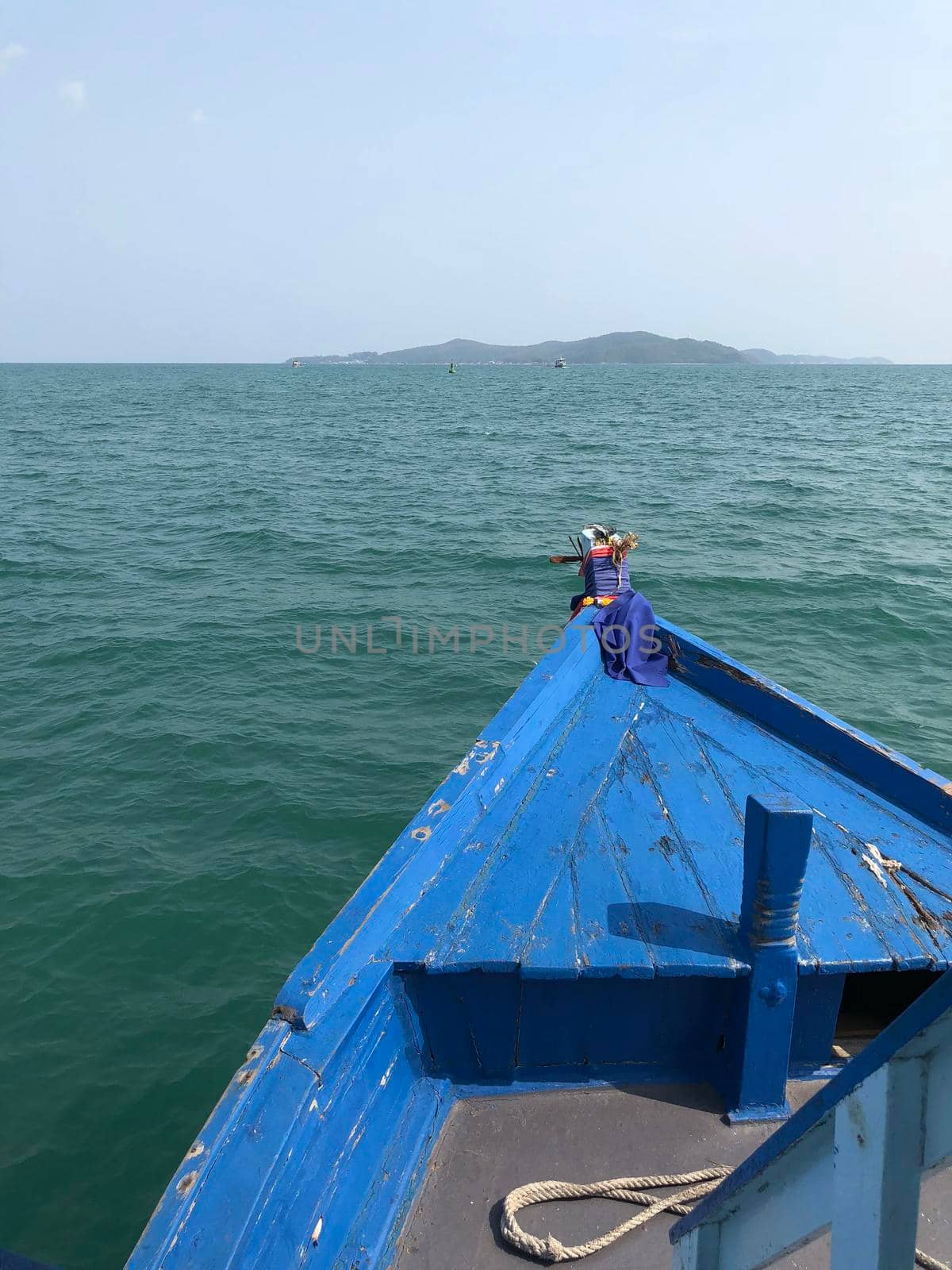 Ferry towards Koh Samet island  by traveltelly