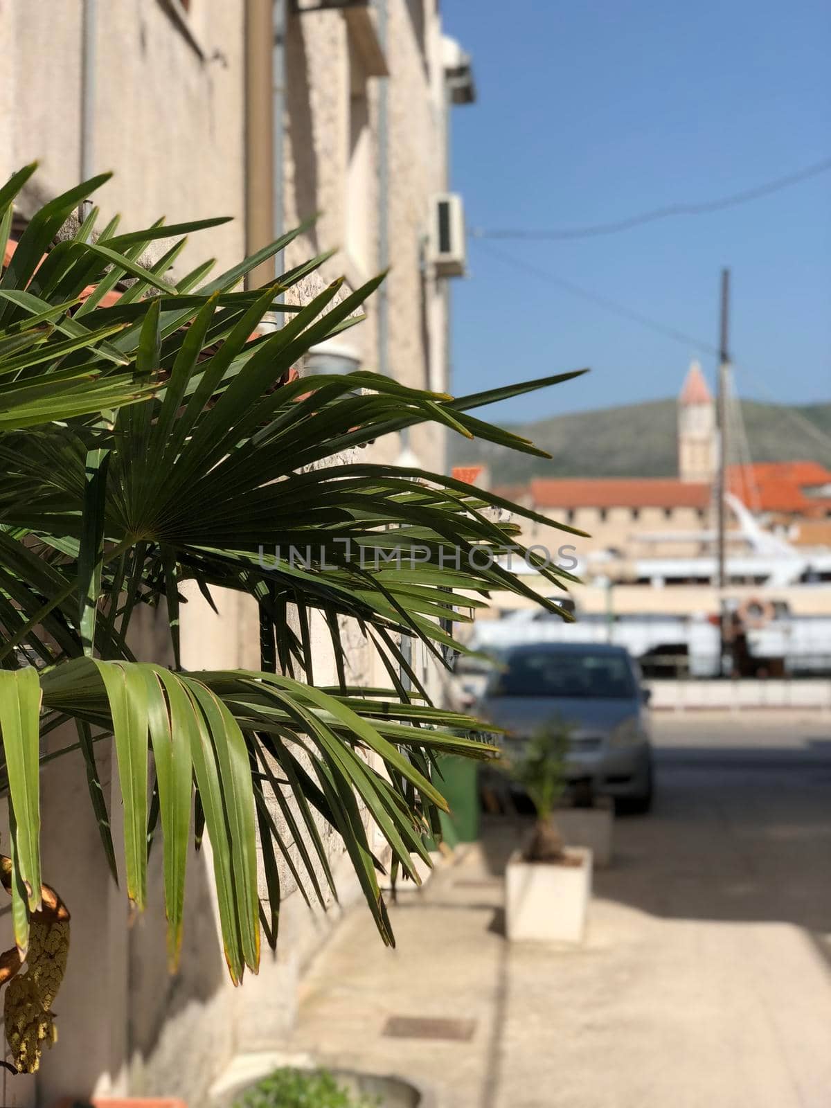 Street in Trogir Croatia