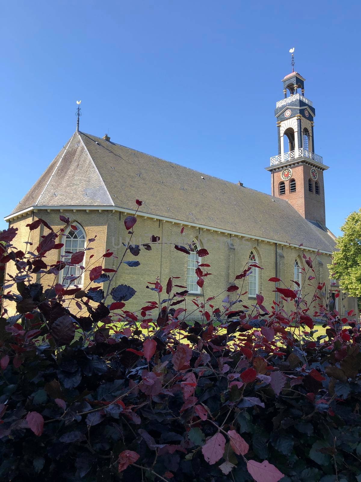 Reformed church in Arum by traveltelly