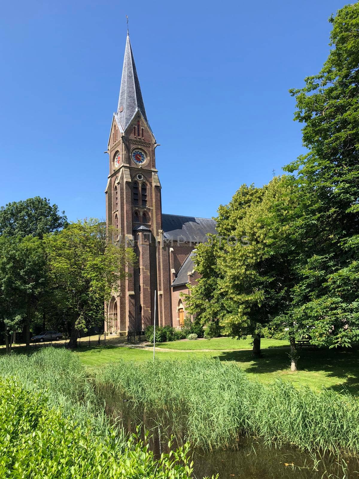 Sint Vituskerk Catholic Church in Blauwhuis, Friesland The Netherlands