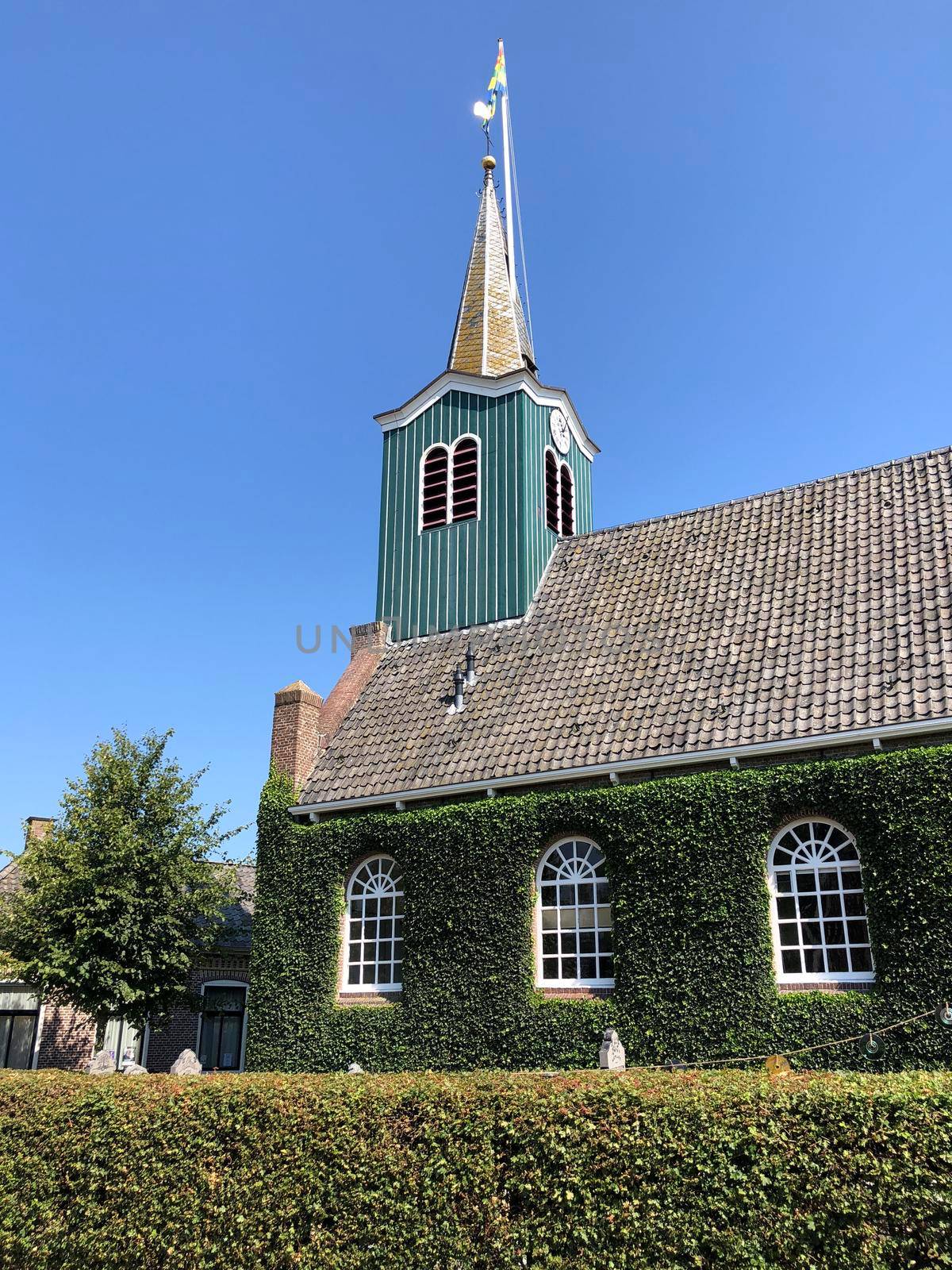 Church in Oudega Friesland The Netherlands