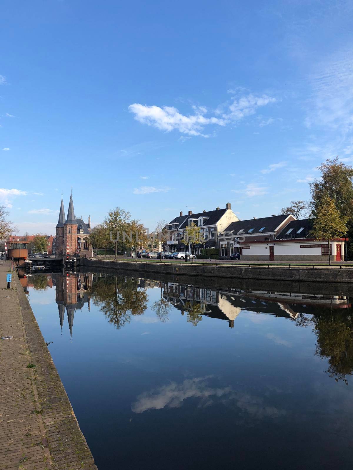 Waterpoort in Sneek, Friesland The Netherlands