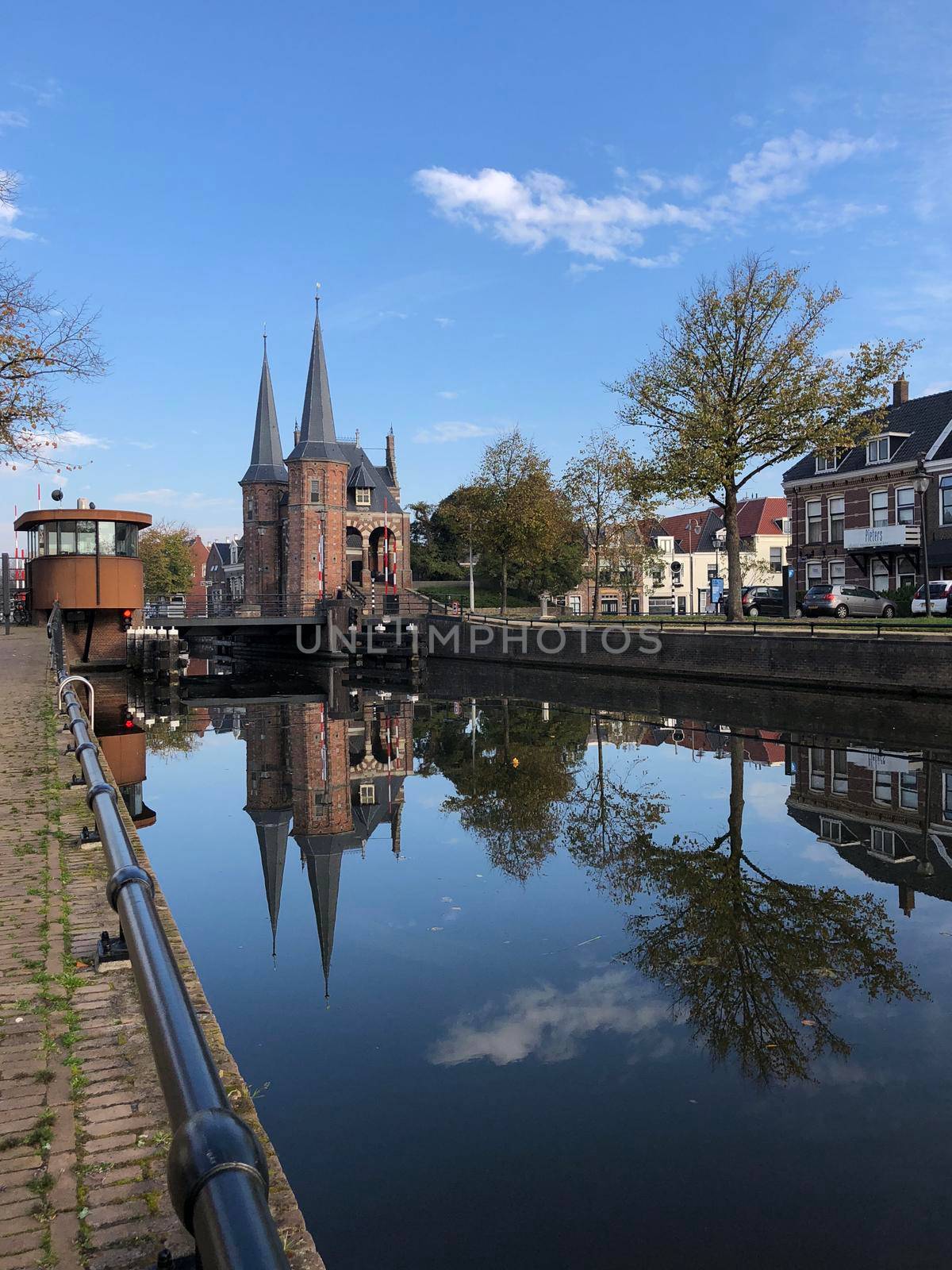 Waterpoort in Sneek, Friesland The Netherlands