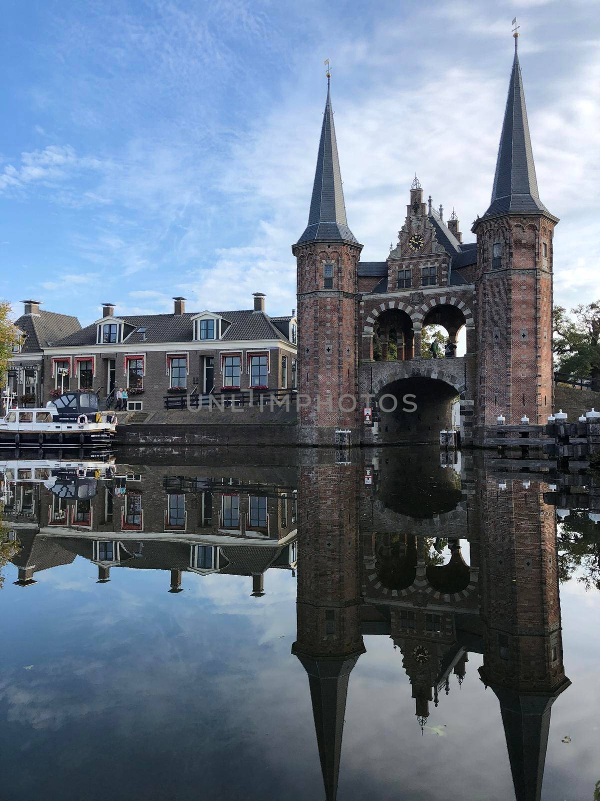 Waterpoort in Sneek, Friesland The Netherlands