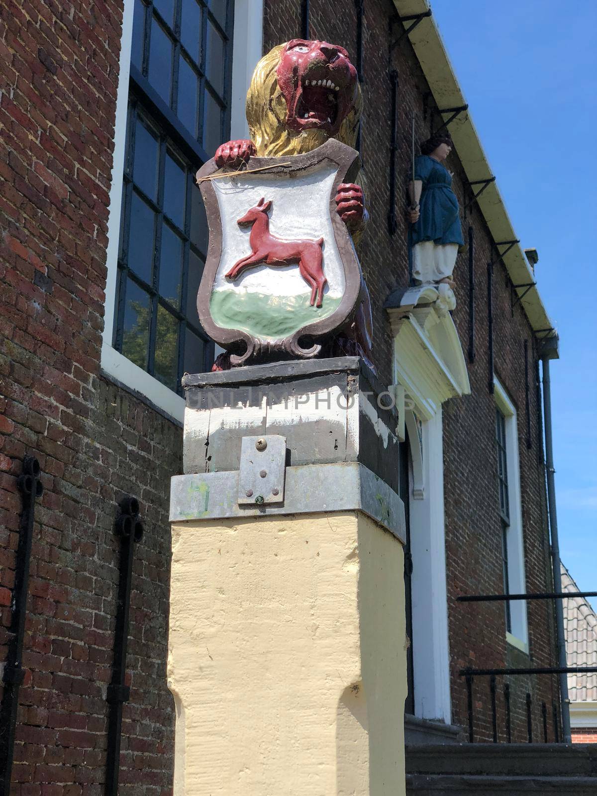 Coat of arms of Hindeloopen in Friesland, The Netherland