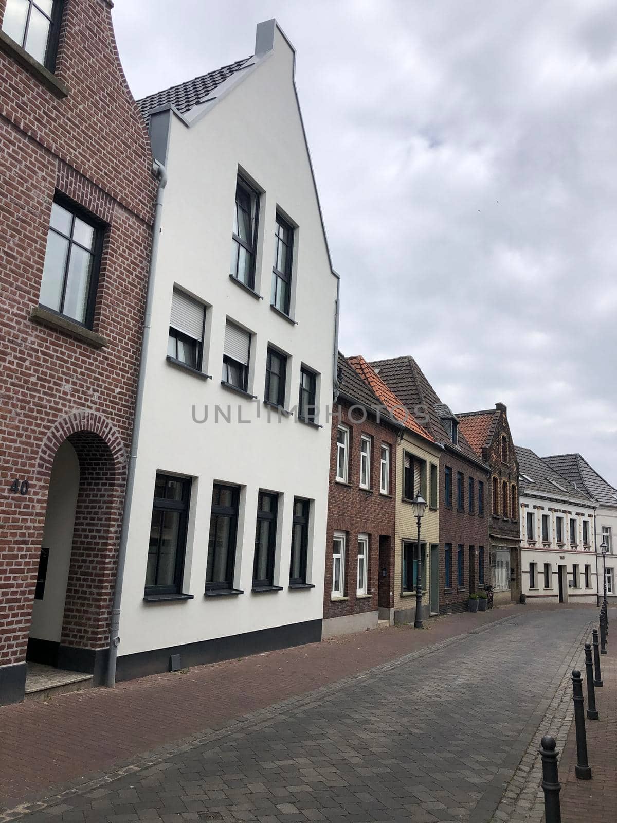 Architecture in the city Xanten, Germany