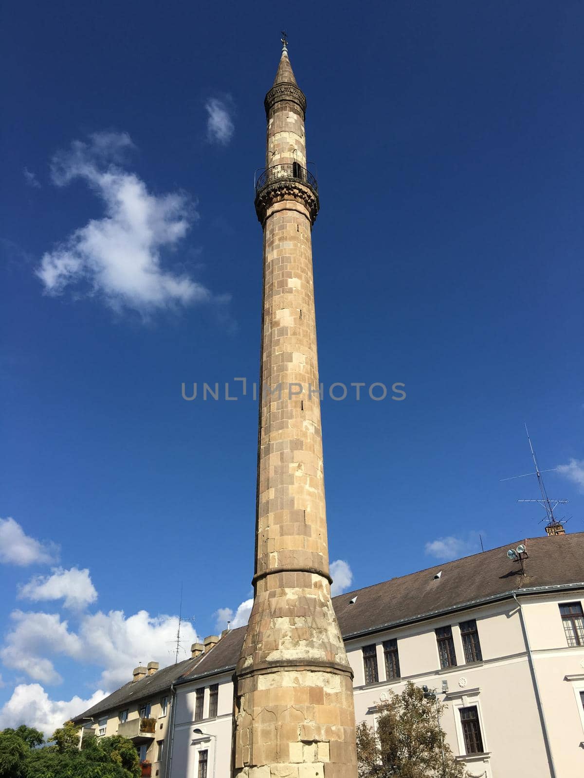 Minaret in Eger Hungary