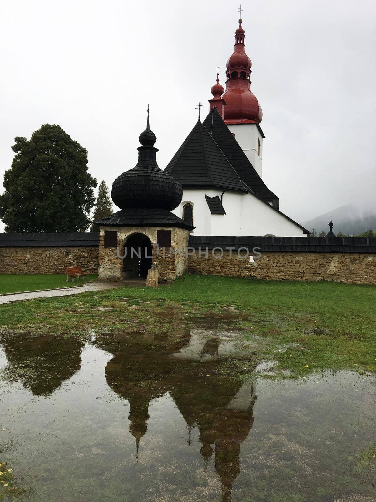 Church of Sv. Ladislav in Liptovske Matiasovce Slovakia