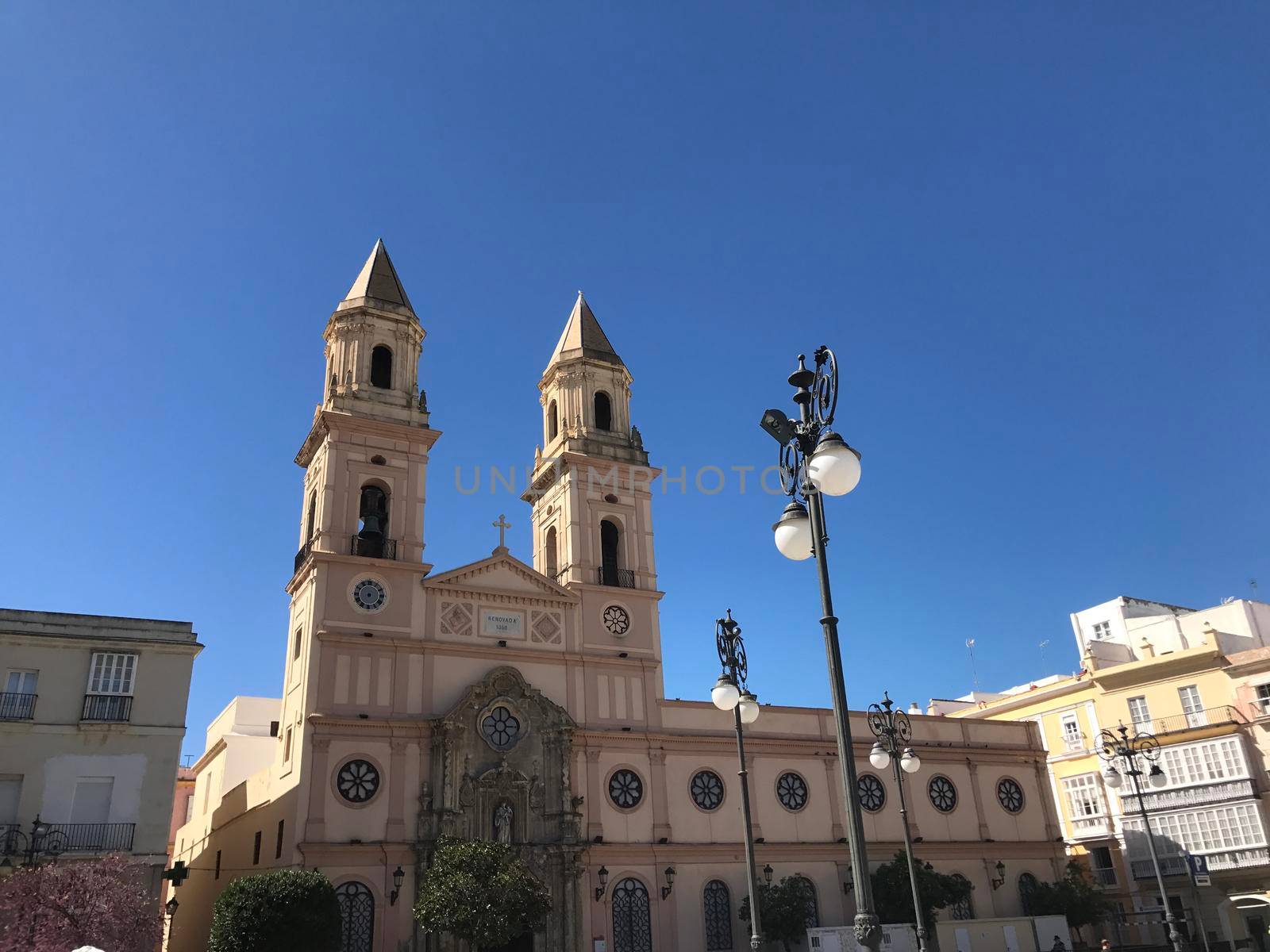 Iglesia de San Antonio de Padua church in Cadiz Spain