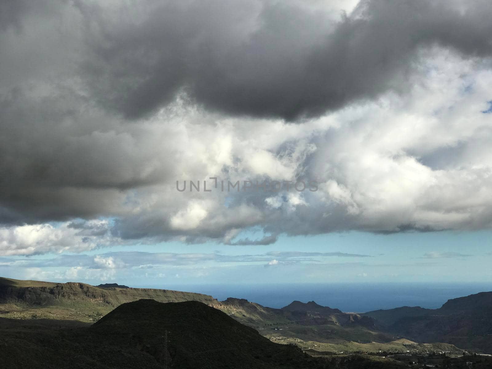 Gran Canarian mountain landscape