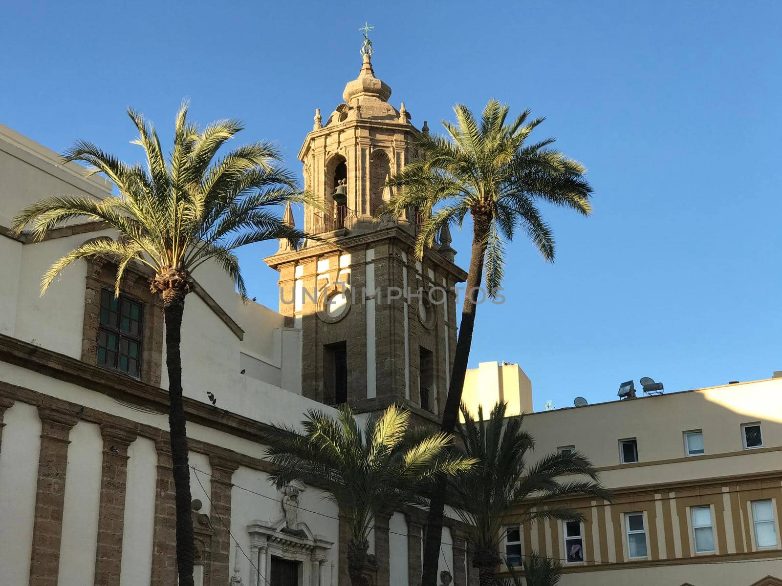 Church of Santiago in Cadiz Spain