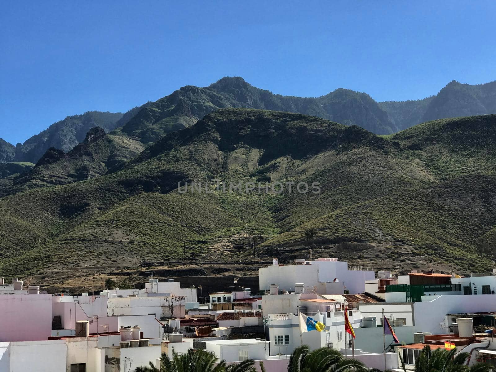 Houses in Agaete Gran Canaria Canary Islands Spain
