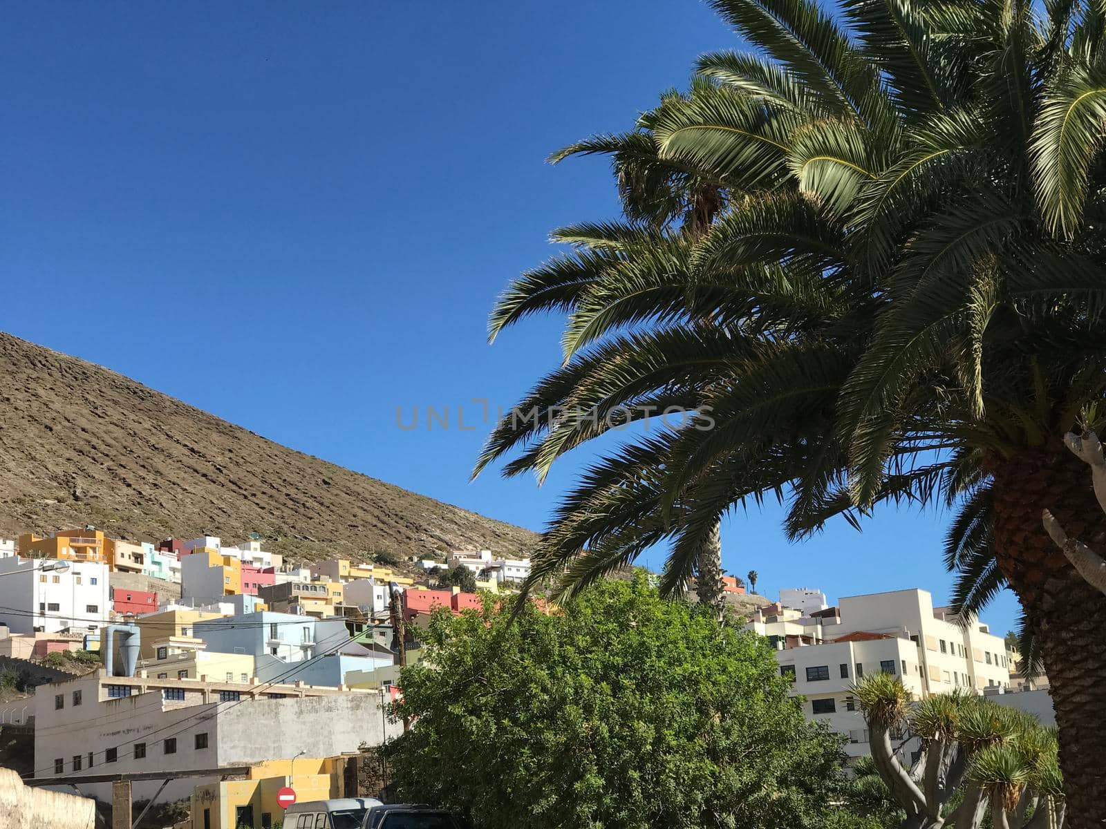 Houses in Galdar Gran Canaria Canary Islands Spain