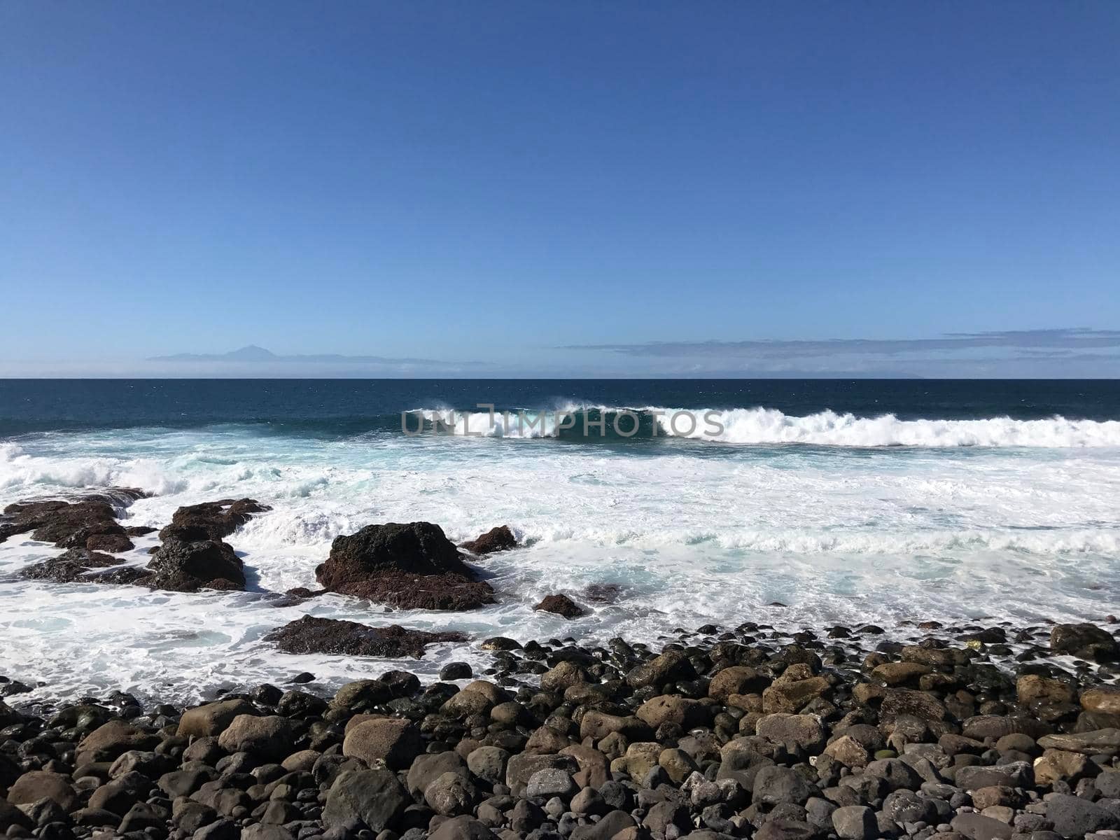 Coast in Agaete Gran Canaria Canary Islands Spain
