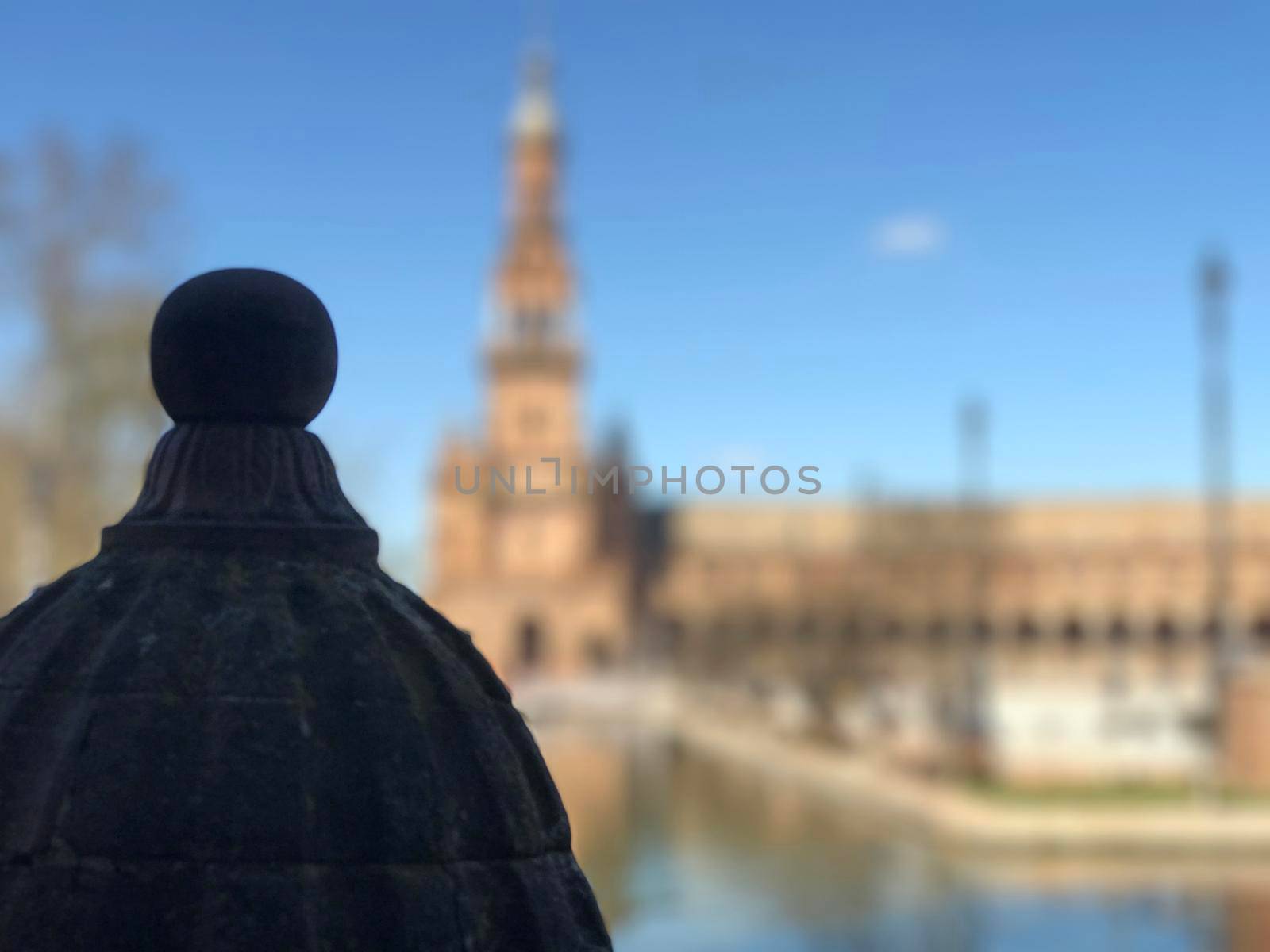 Plaza de Espana in Seville Spain