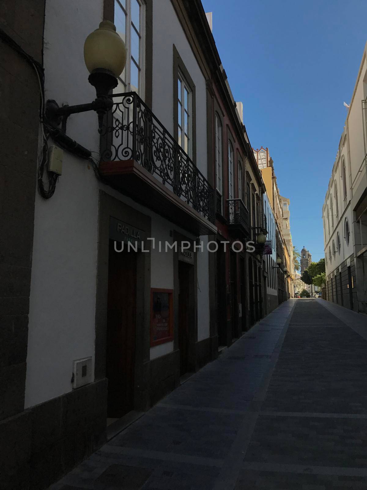 Street in Las Palmas  by traveltelly