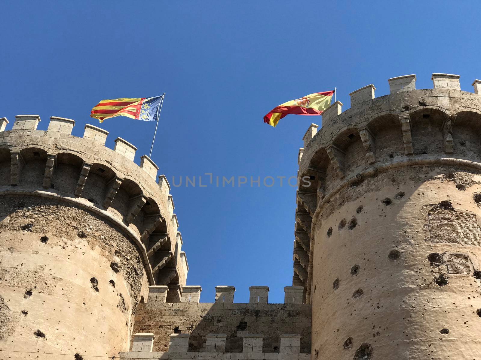 The Quart Towers in Valencia Spain