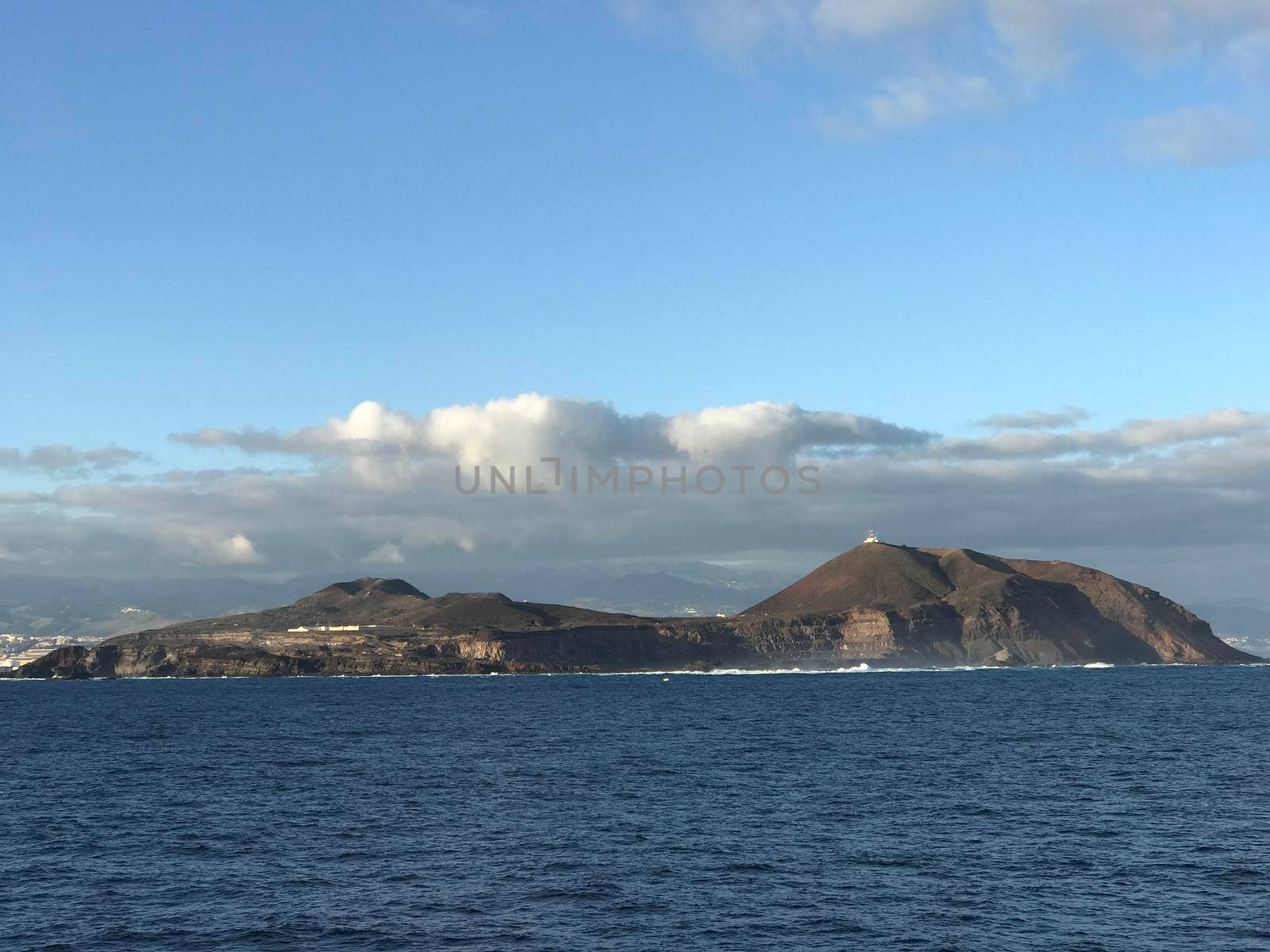 Gran Canaria seen from sea