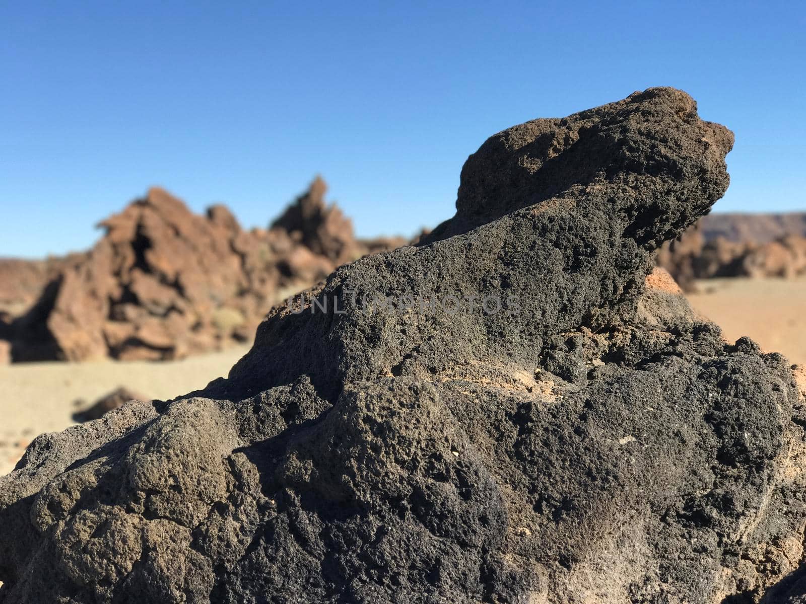 Landscape around Mount Teide  by traveltelly