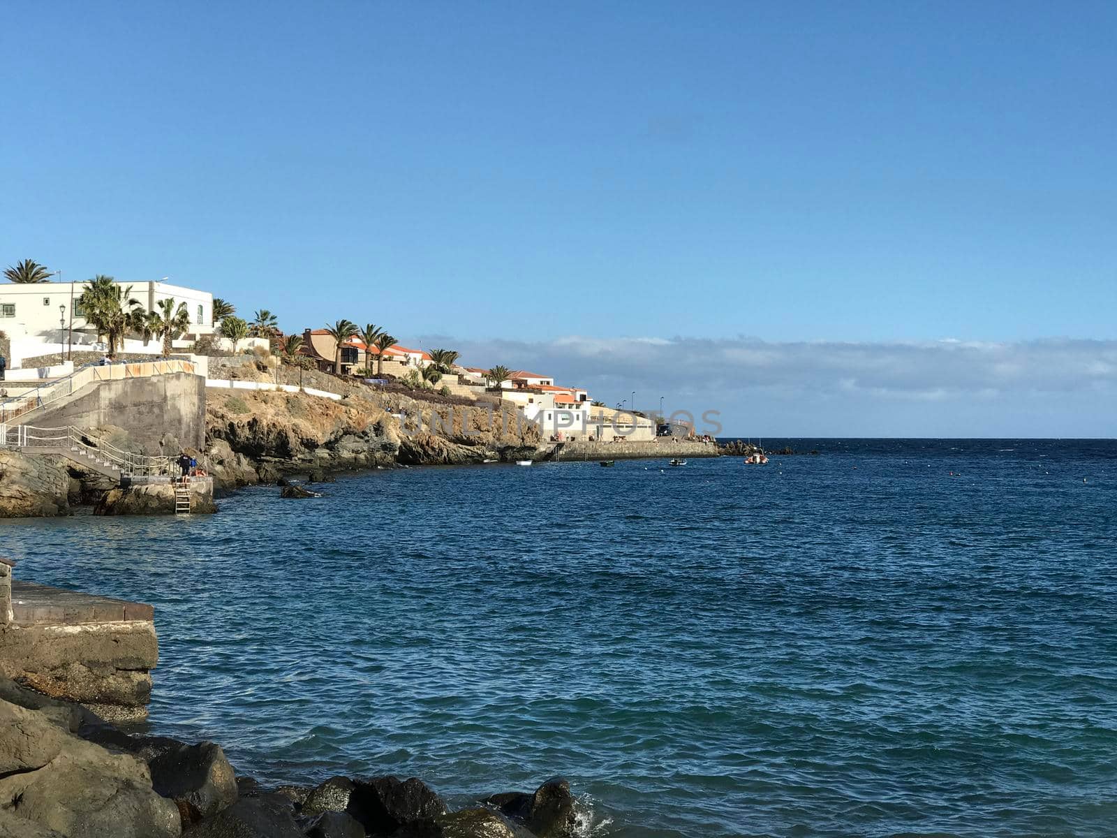 Houses at Poris de Abona Tenerife Canary Islands