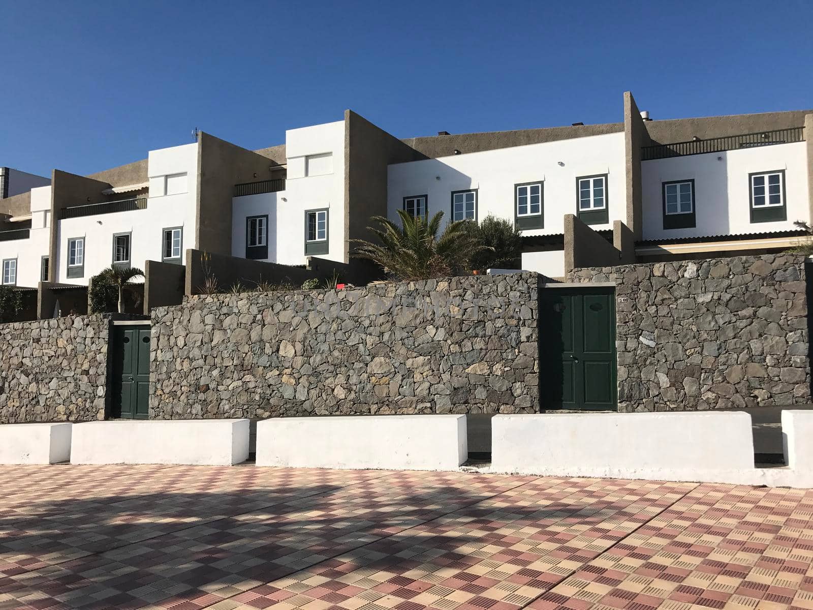 Houses at Poris de Abona Tenerife Canary Islands