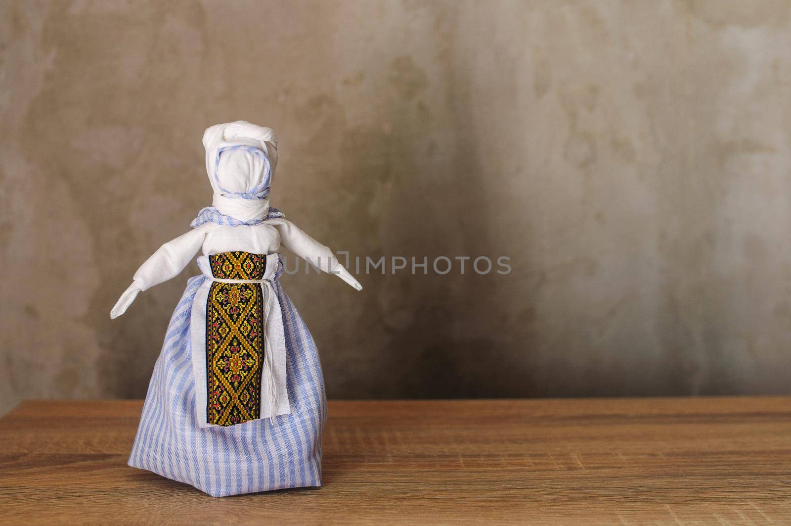 traditional Ukrainian motanka doll handmade