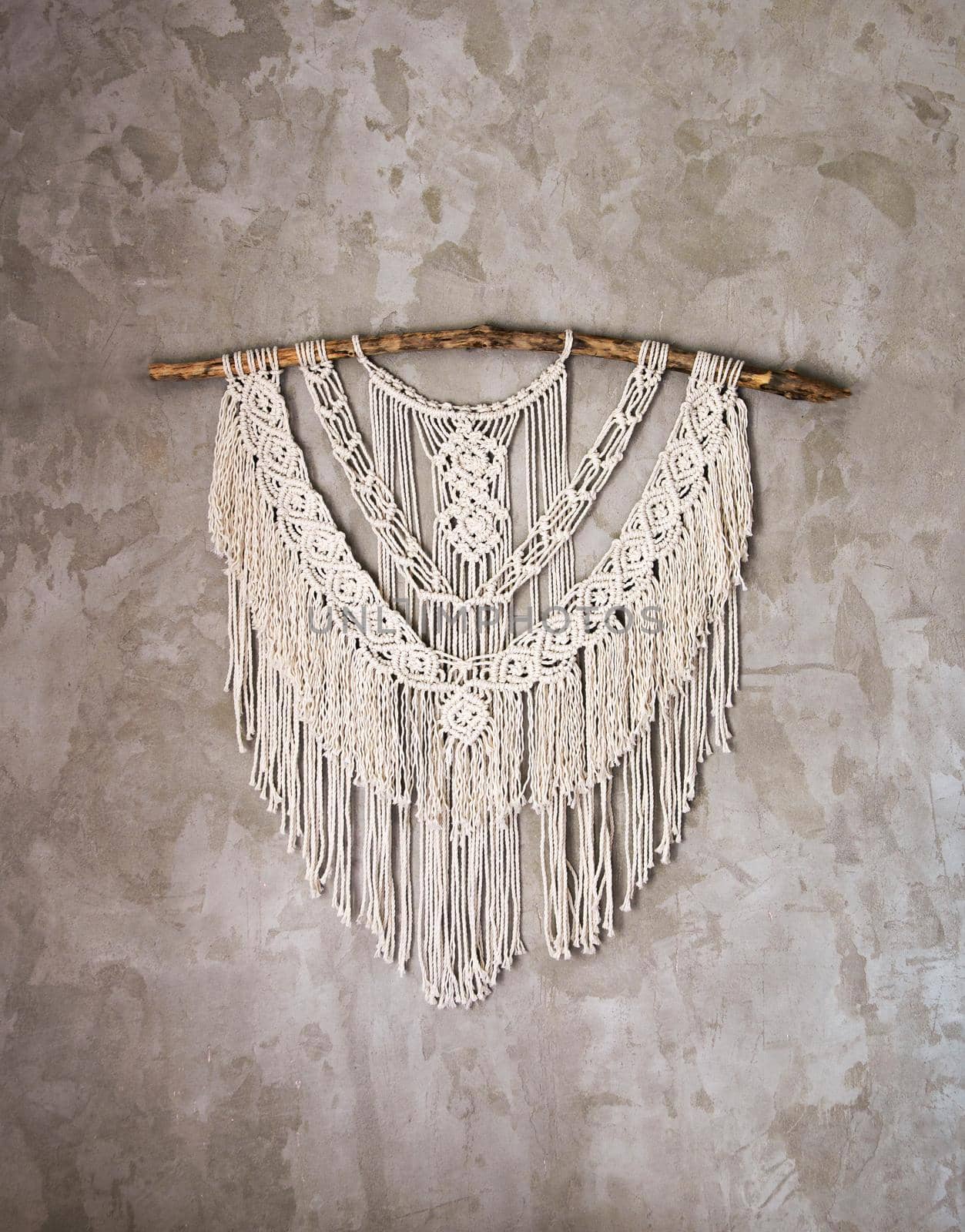 Large Macrame Wall Hanging by ozornina