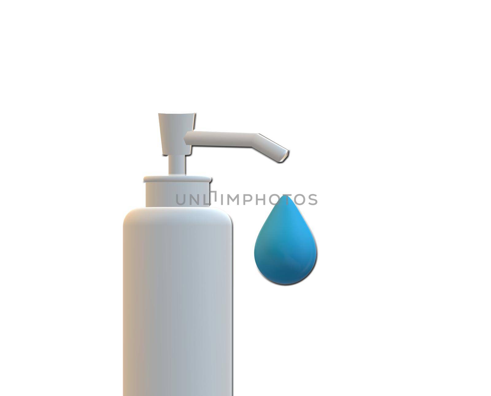 Hand sanitizer pump bottle by NelliPolk