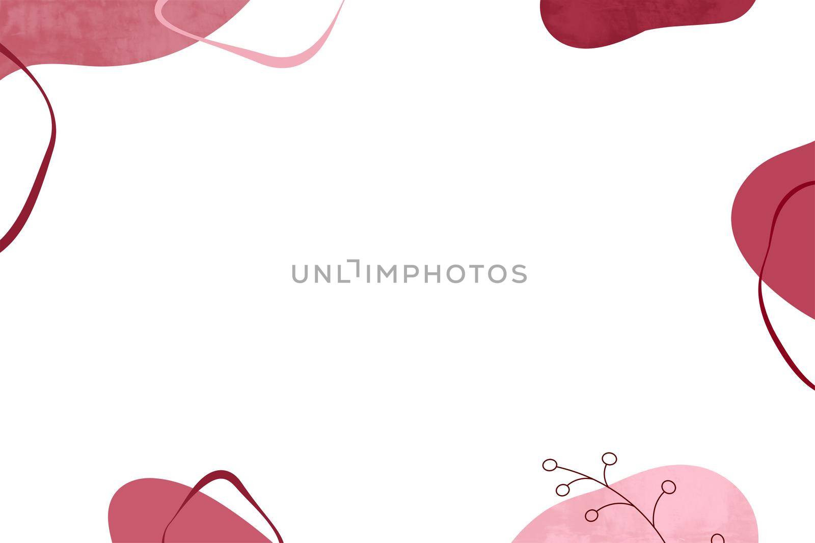 Pink floral decorative abstract spring flowers background.