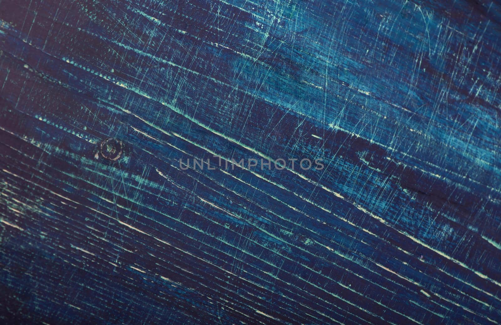 blue rustic woody background of wooden boards