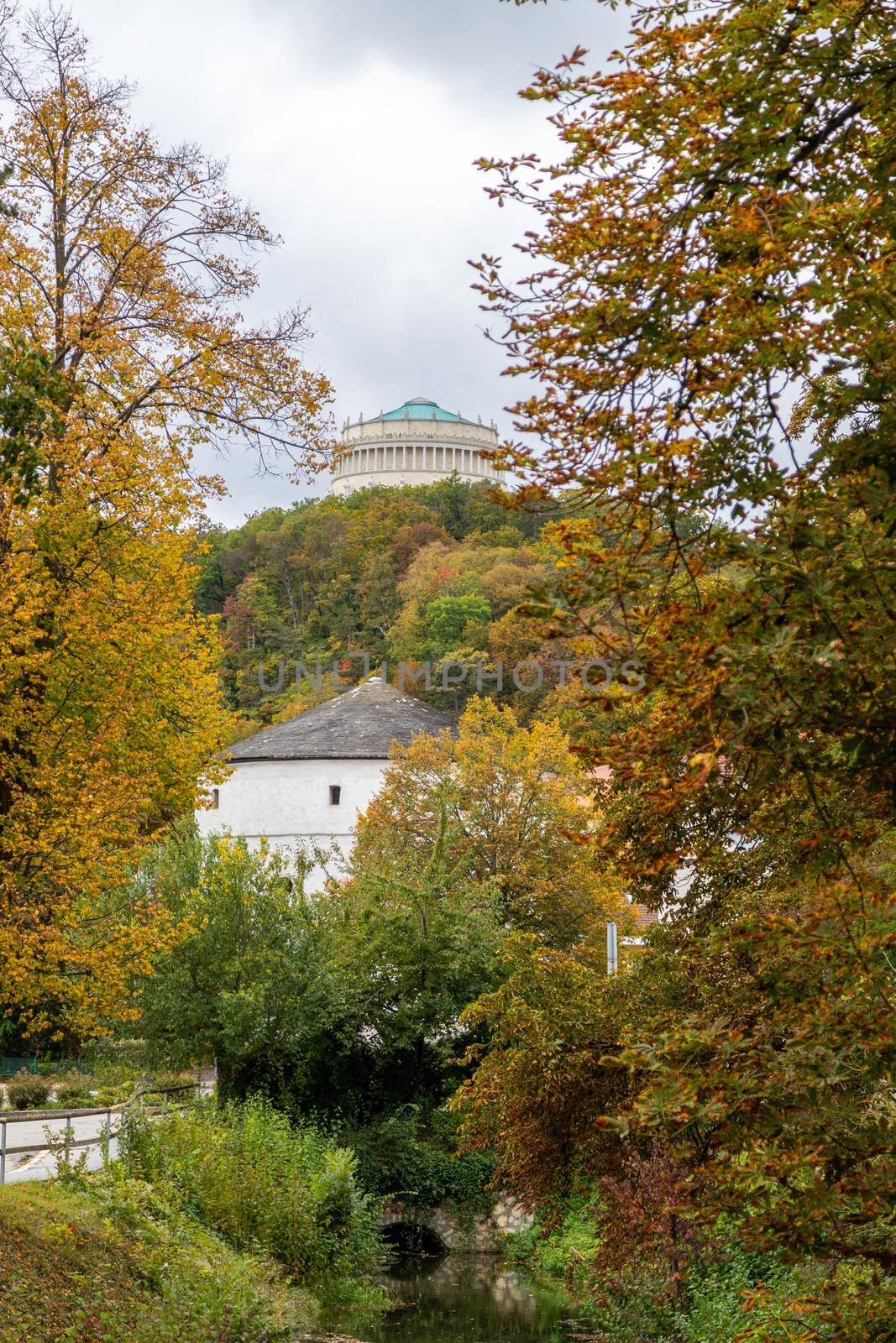 View at the Befreiungshalle in Kelheim, Bavaria, Germany by reinerc
